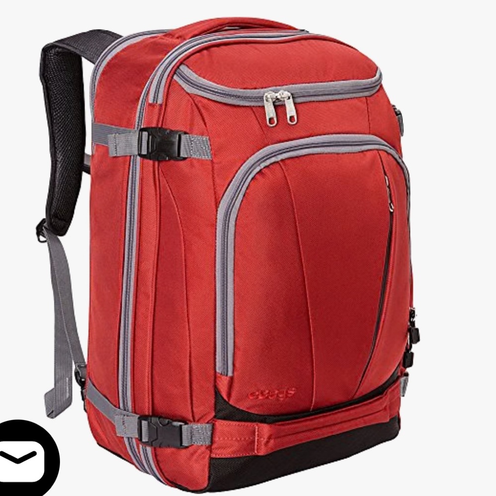 Rare EBags Red Backpack (Discontinued)